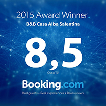Badge Booking Casa Alba Salentina